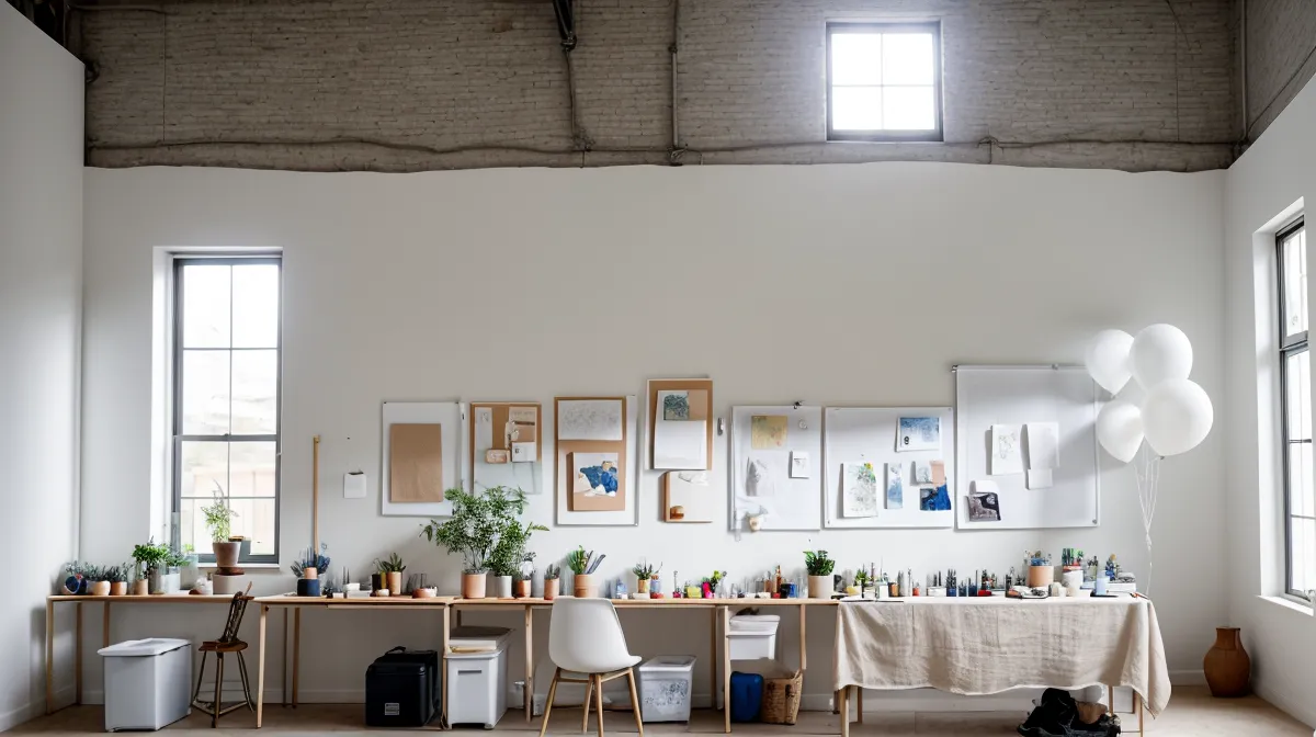 Pared de globos sin estructura: decoración de globos DIY para una fiesta en un piso de Valencia