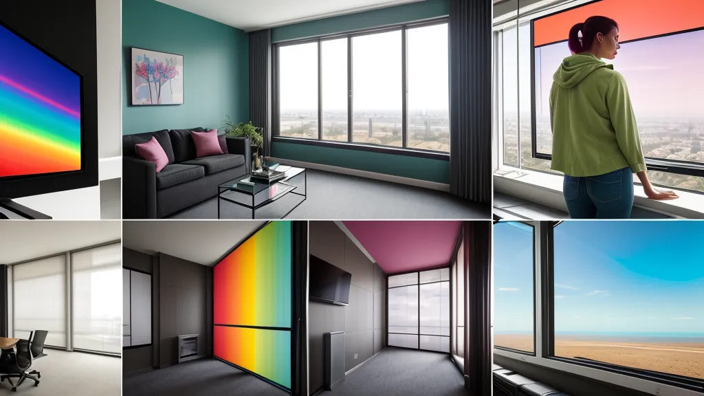 Paleta de colores digital comparada con muestras reales para decoración DIY