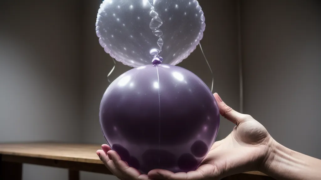 Manos aplicando la técnica de double stuffing en globos DIY para lograr un tono mate personalizado