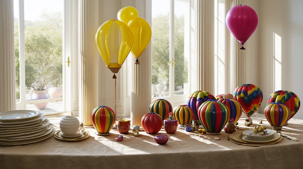 Columnas de globos para fiestas infantiles en casa, tutorial paso a paso de decoración con globos