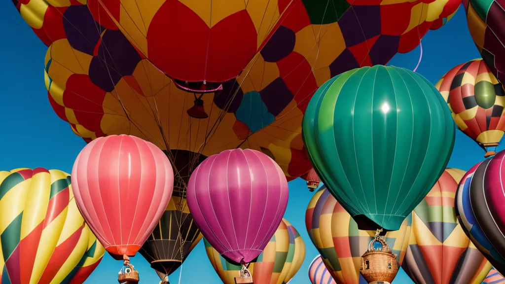 Niveles apilados de una columna de globos mostrando el patrón de capas para manualidades en casa