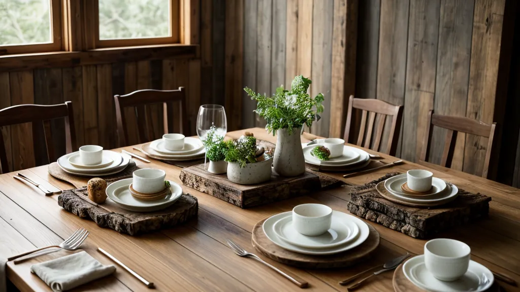 Mesa de cena temática con servilletas decorativas de papel aportando altura y estilismo de eventos